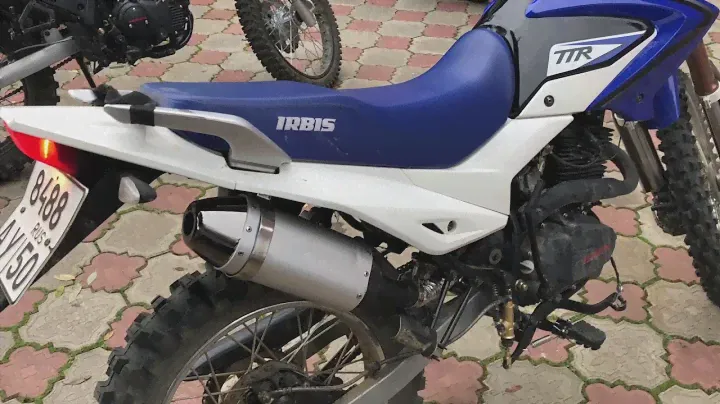 Серия 3. Выхлоп Irbis TTR250 R