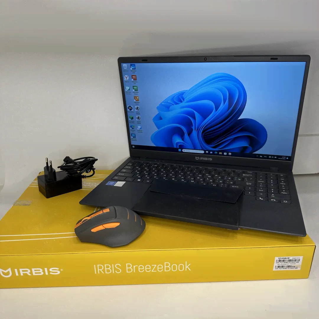 Ноутбук IRBIS BREEZEBOOK 15NBC1013 15,6"/ Intel Celeron N4020, 1.1 ГГц/ 8 Гб/ 128 Гб/ Intel UHD Graphics 600
