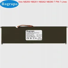 Новый аккумулятор для ноутбука 7,6 В 5000 мАч для Irbis NB260 NB261 NB262 NB280