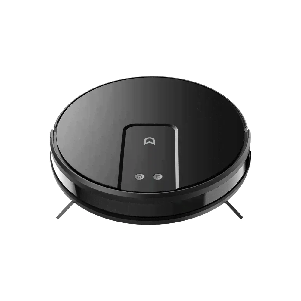 Робот-пылесос Irbis с гироскопом Robot vacuum Bean 0421,2500 mAh,28W,3000Pa, Hyroscope, Black, charging stat, remote, roller brush & cloth for wet,2 in 1 water tank&dust collector, brushes 3,HEPA filt